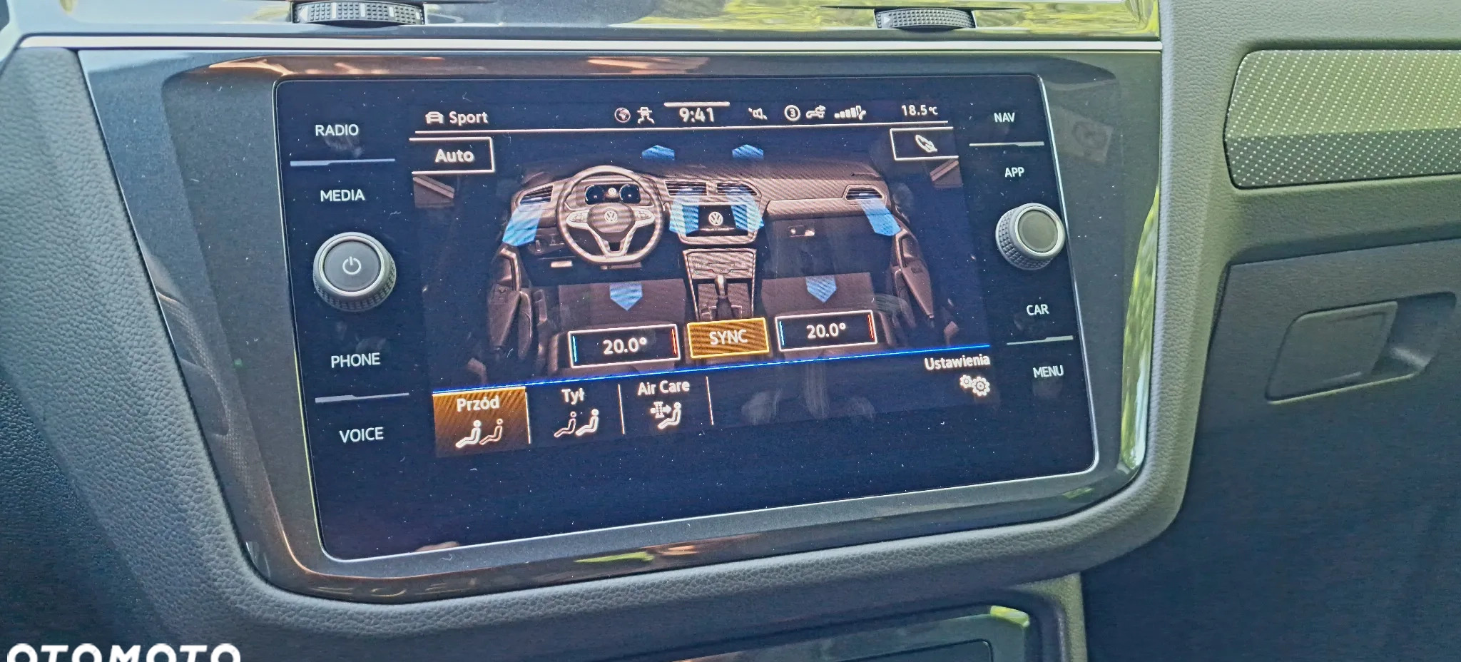 Volkswagen Tiguan cena 198000 przebieg: 23000, rok produkcji 2021 z Jarocin małe 172